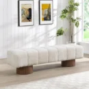 Contemporary Upholstered Bench