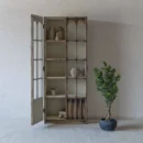 Vintage Glass Door Cabinet