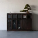 Vintage Elegance Display Cabinet