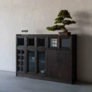 Vintage Elegance Display Cabinet