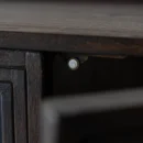 Vintage Elegance Display Cabinet