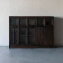Vintage Elegance Display Cabinet