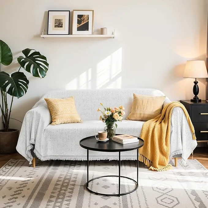 Minimalist Sofa Cover with Cozy Style